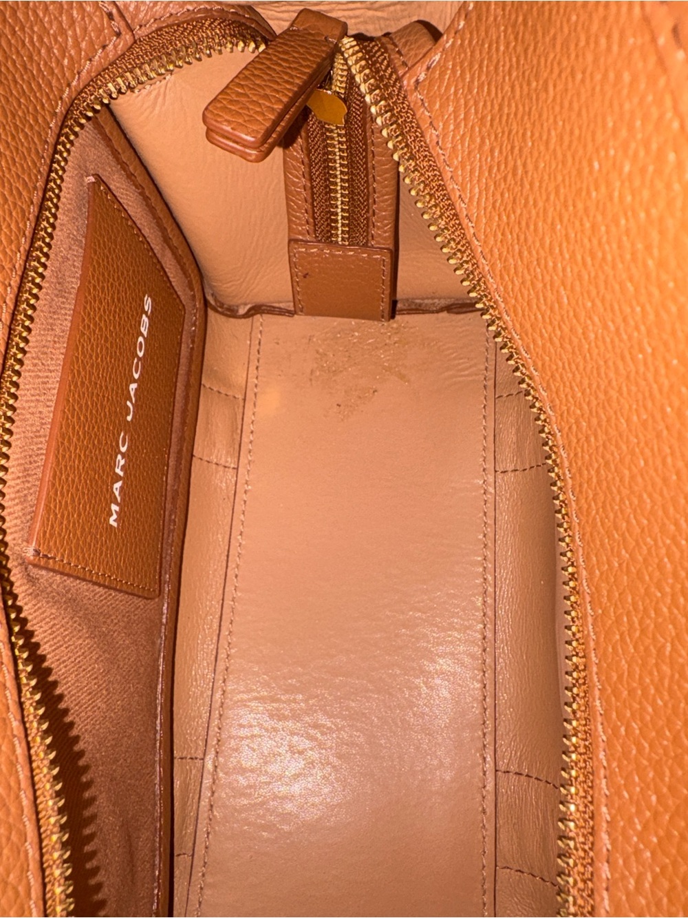 Authentic Marc Jacobs The Tote Bag in Brown - Leather Top-Handle Shoulder Bag - Picture 5 of 16